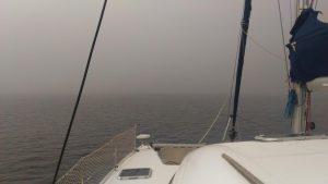 Fog near Gibraltar